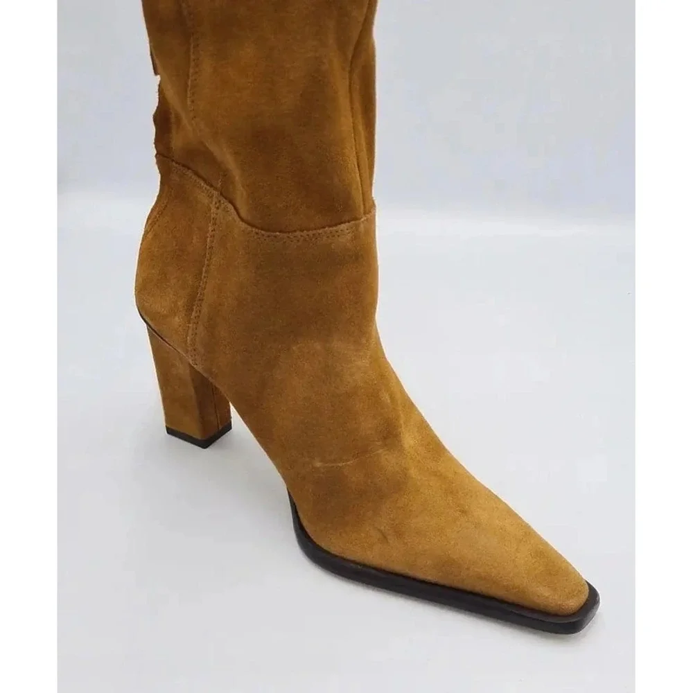 Zara brown pointed